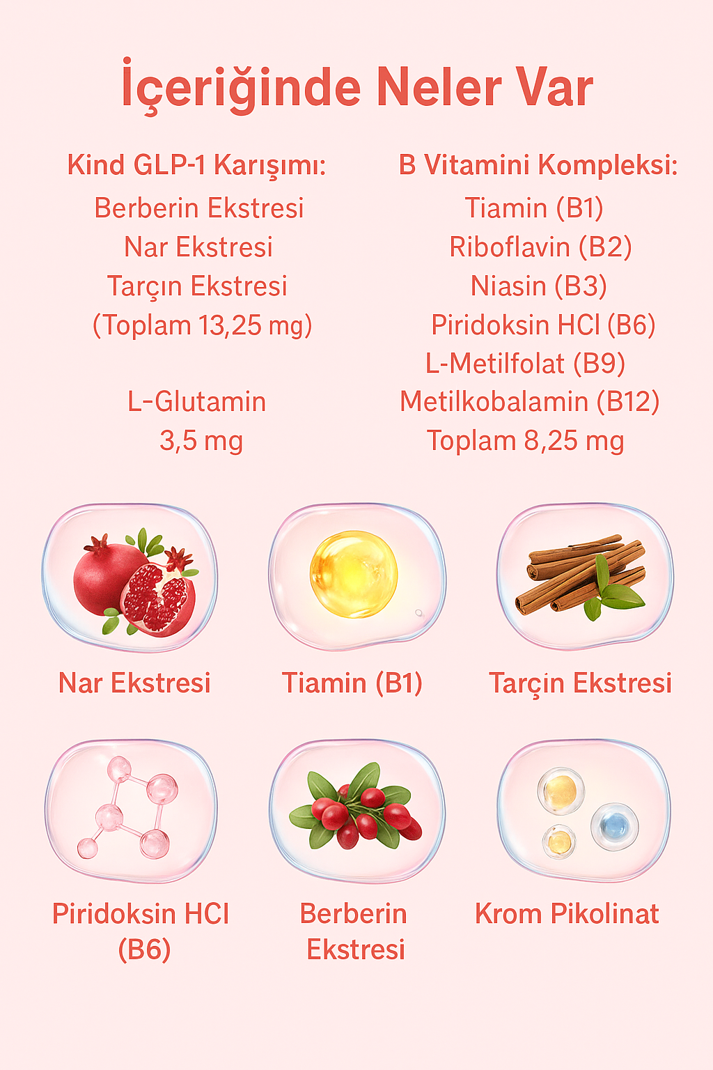 GLP-1 Bantları - Doğal İştah Azaltıcı ve Kilo Verdirici